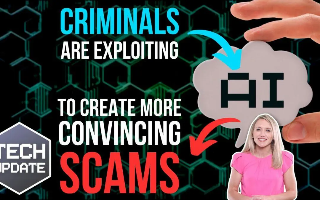 Criminals are exploiting AI to create more convincing scams