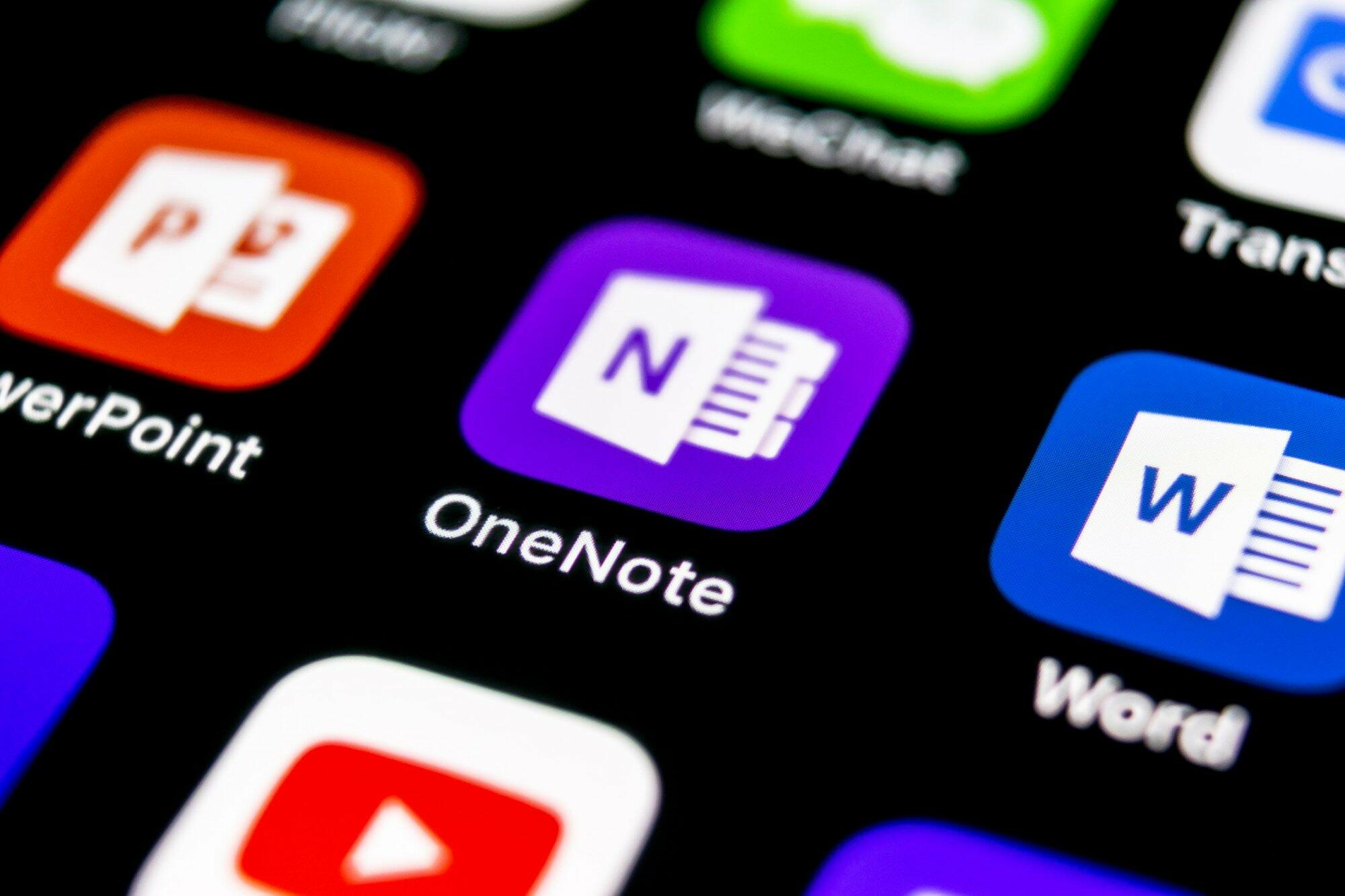 Using onenote for project management system